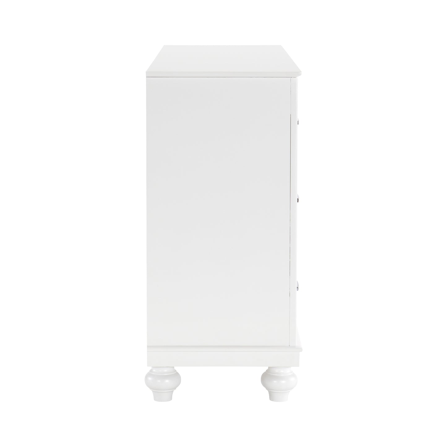 Homelegance Aria Dresser White Finish Elegant Storage Solution 1436W-5