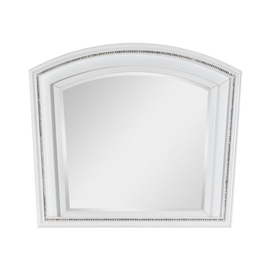 Homelegance Aria Dresser Mirror White Finish with LED Backlighting 1436W-6