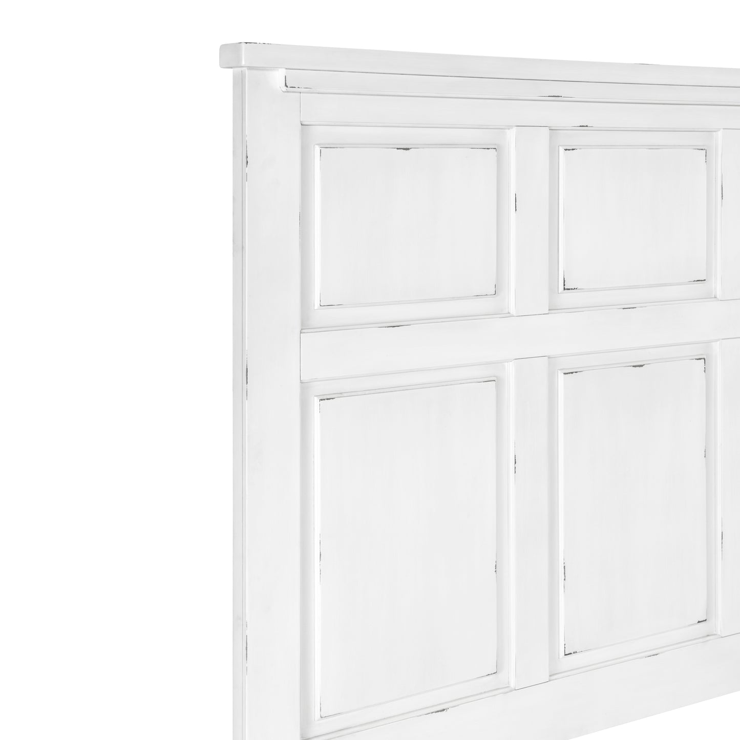 Homelegance Queen Bed Laurelville Antique White Finish 1447-1