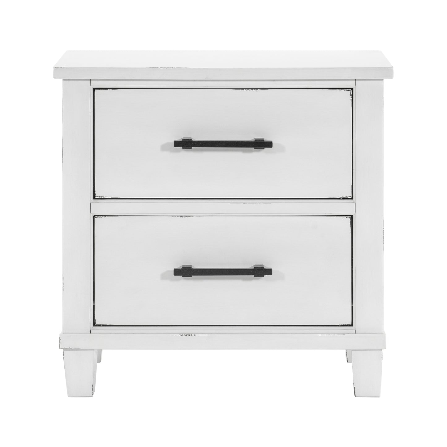 Homelegance Nightstand Laurelville Antique White Finish 1447-4