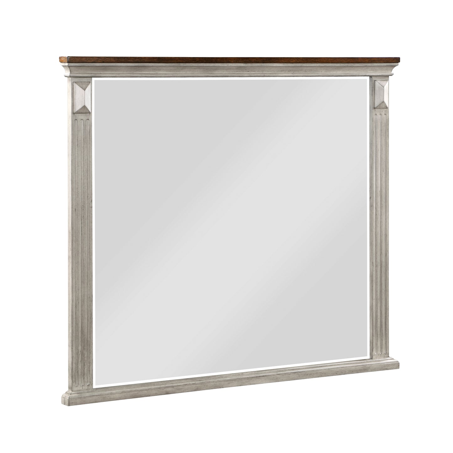 Homelegance Marquette Dresser Mirror Gray Brown Finish 1449-6