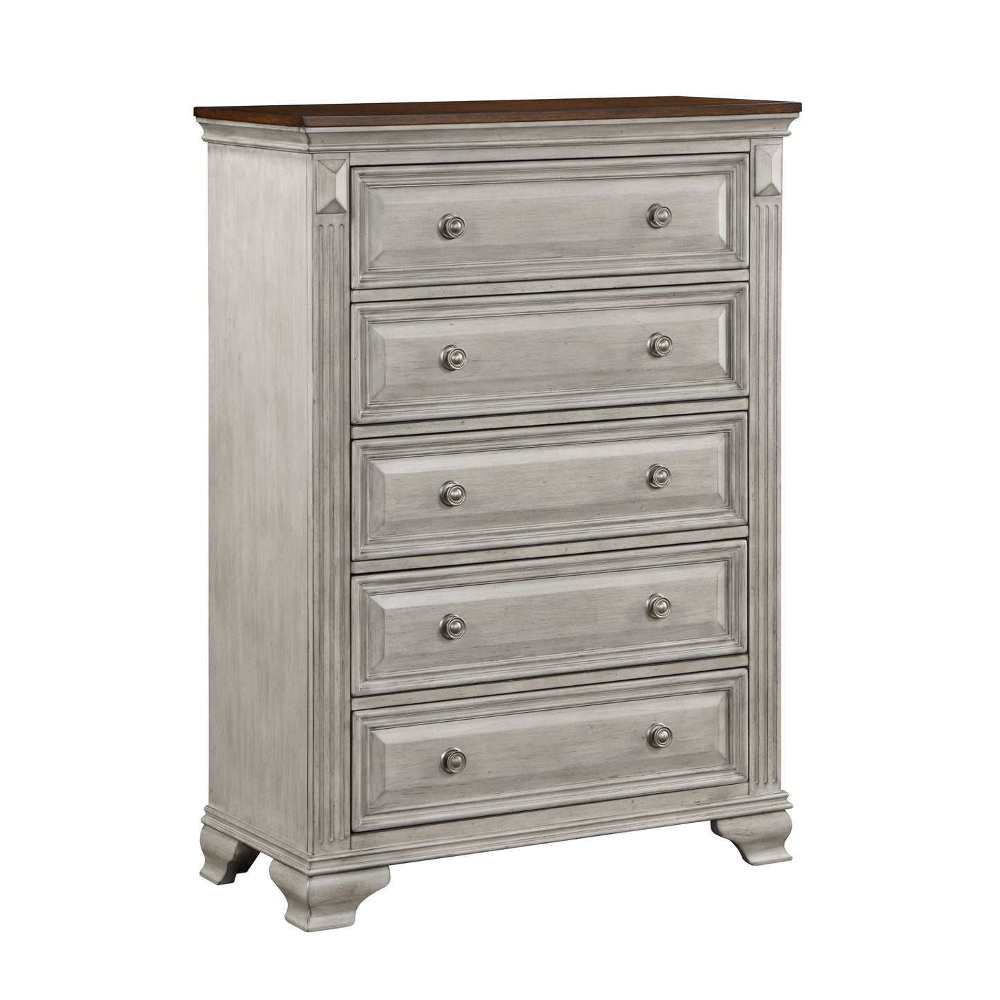 Homelegance Chest Marquette Gray Brown Finish 1449-9