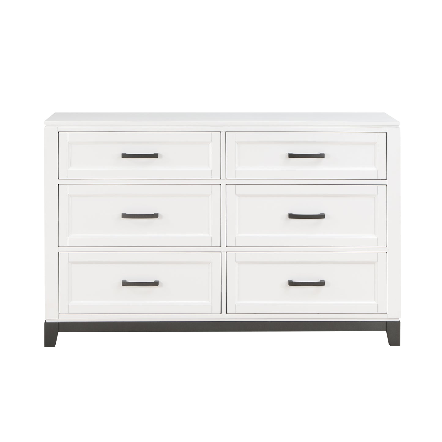 Homelegance Dresser Garretson White Finish Elegant Bedroom Dresser 1450WH-5