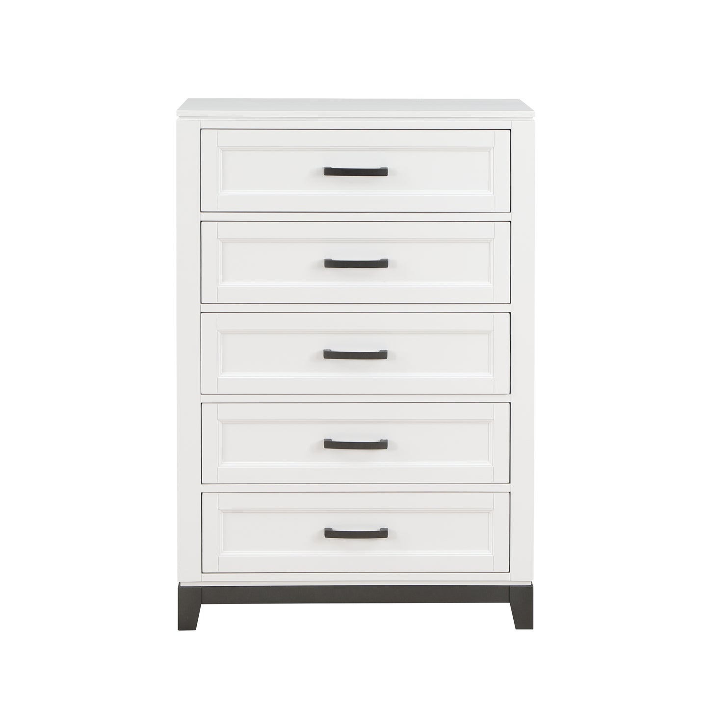 Homelegance Chest Garretson White Gray Finish Elegant Bedroom Storage 1450WH-9