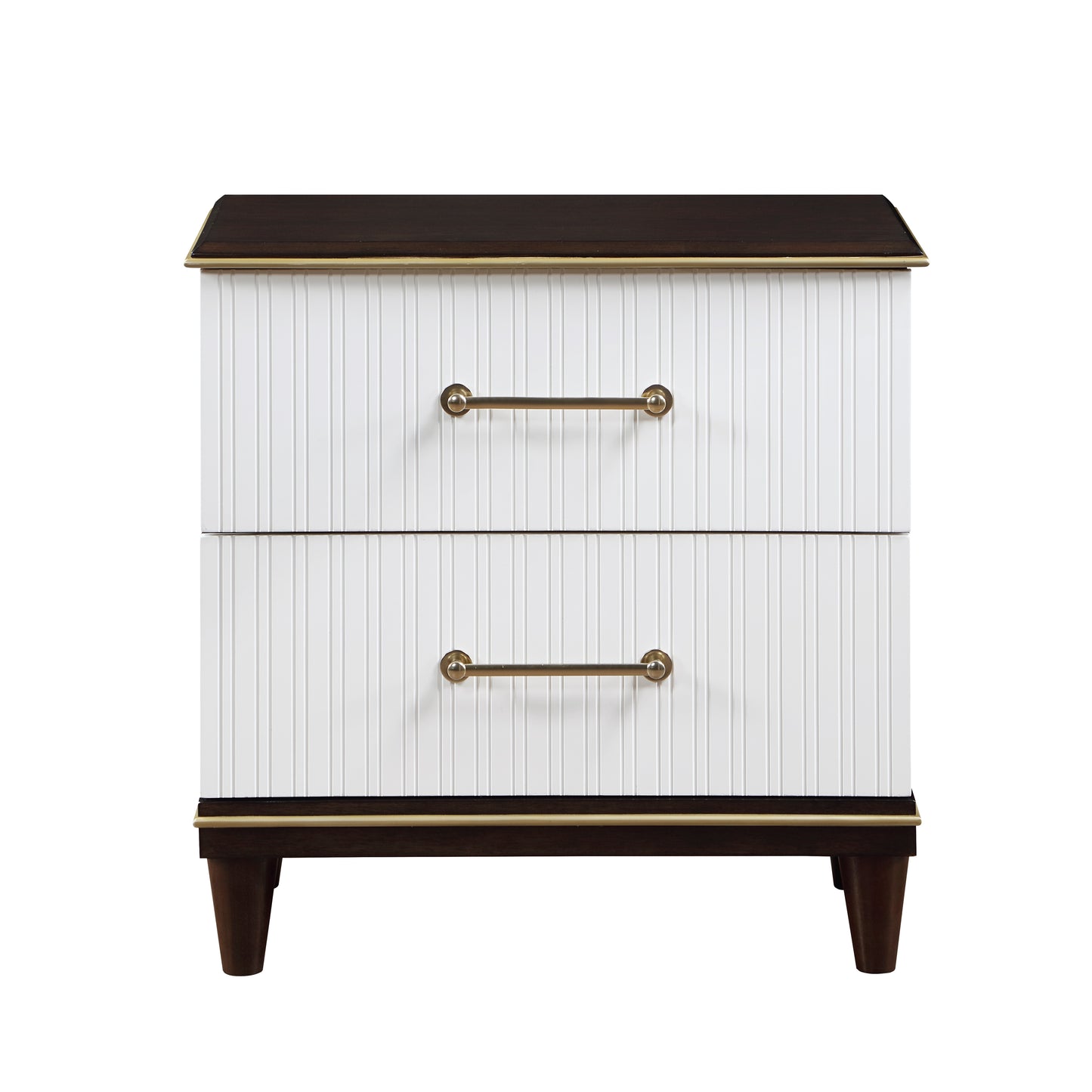 Homelegance Nightstand Niles White Cherry Finish Elegant Design 1451-4