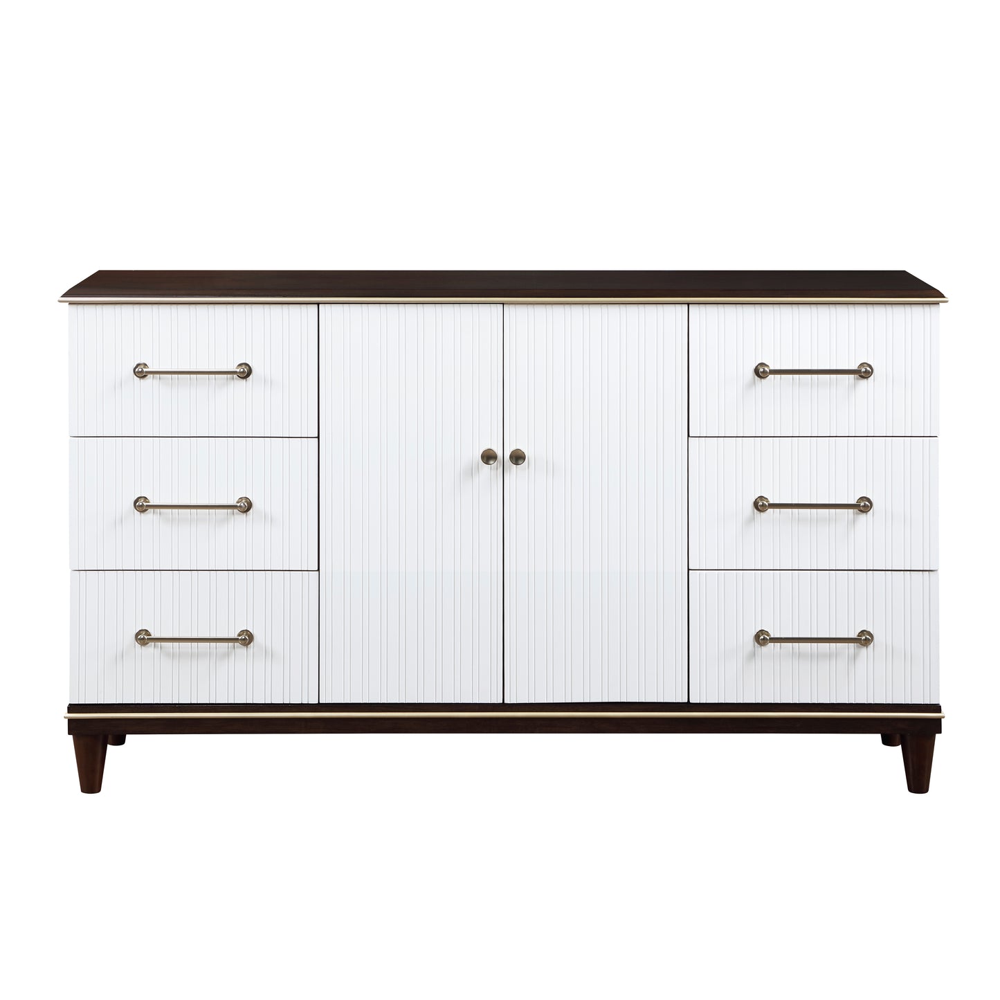 Homelegance Dresser Niles White Cherry Finish Elegant Design 1451-5