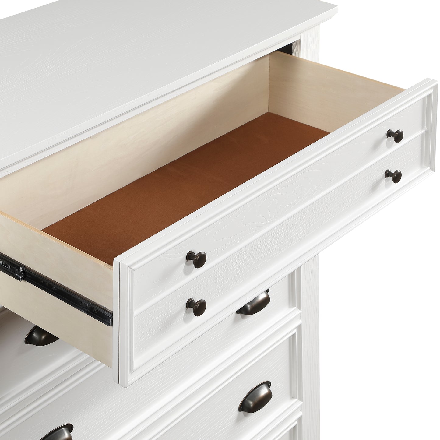 Homelegance Chest Mackinac White Finish Elegant Storage Solution 1454-9