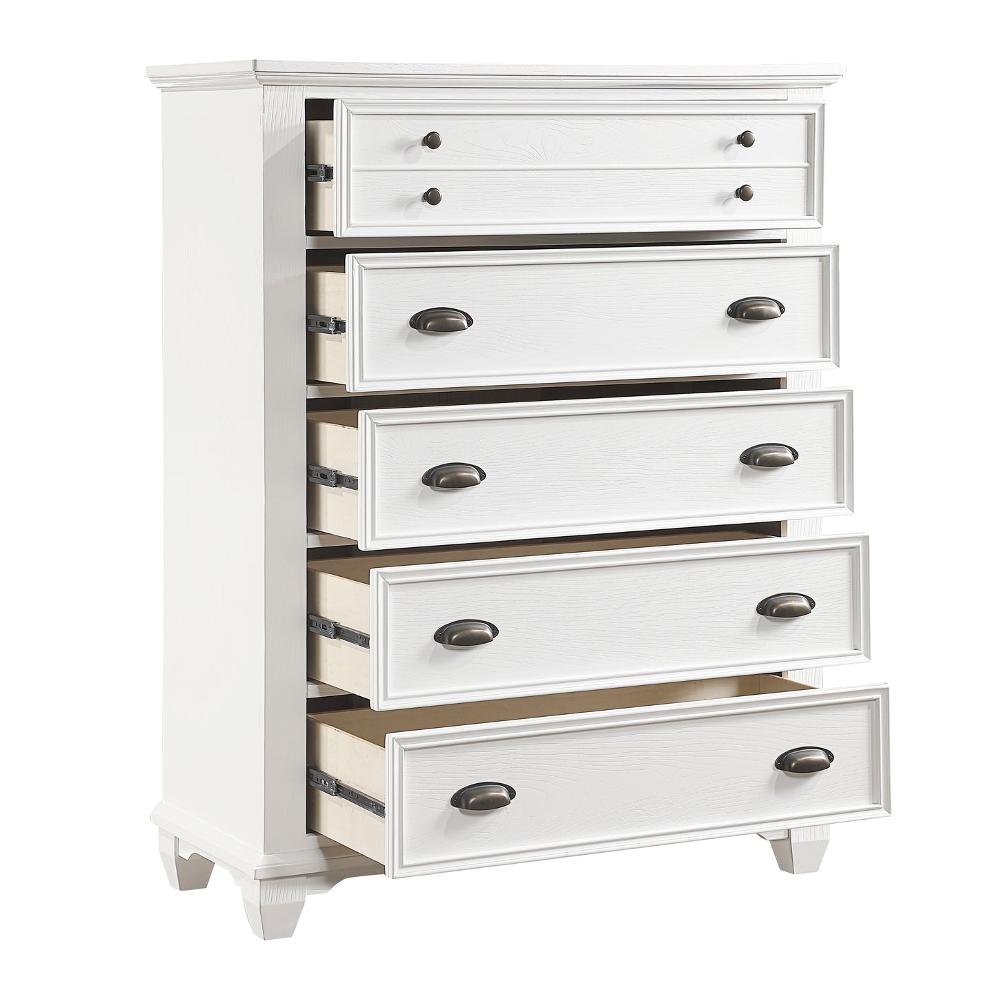 Homelegance Chest Mackinac White Finish Elegant Storage Solution 1454-9