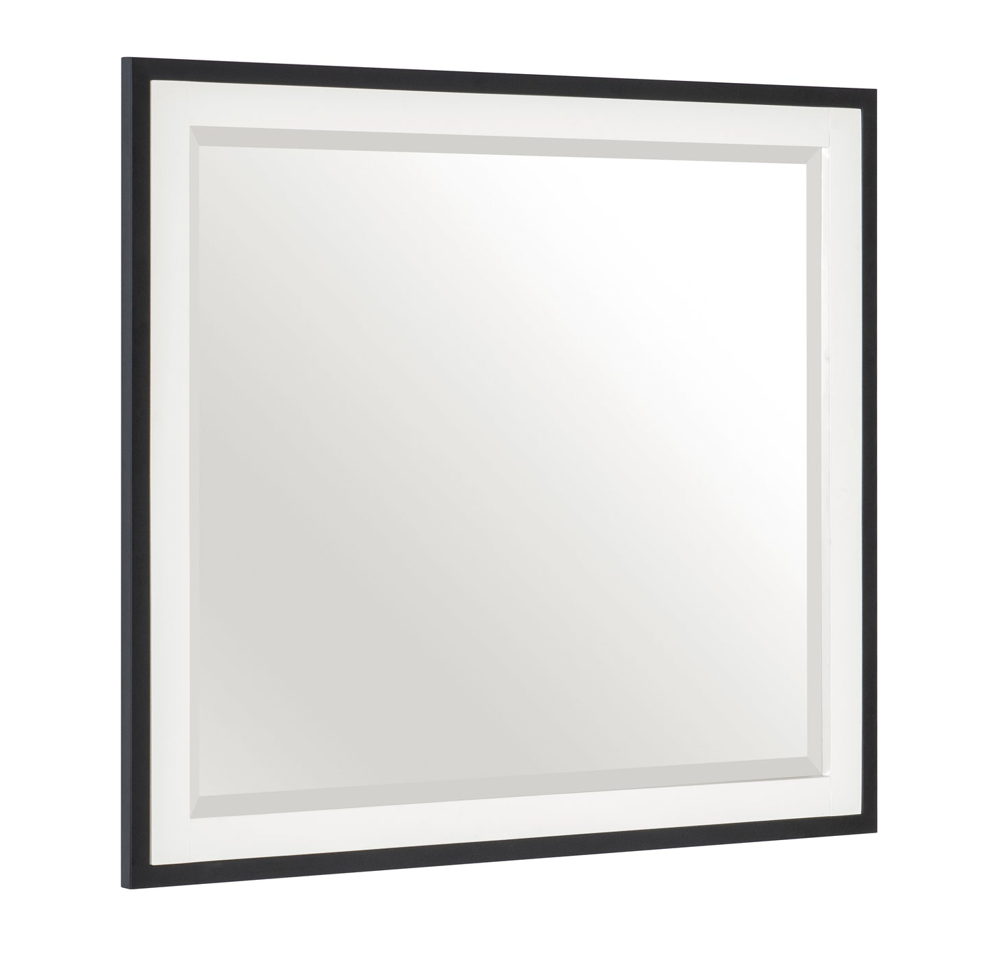 Homelegance Dresser Mirror Oslo Walnut White Finish 1456-6