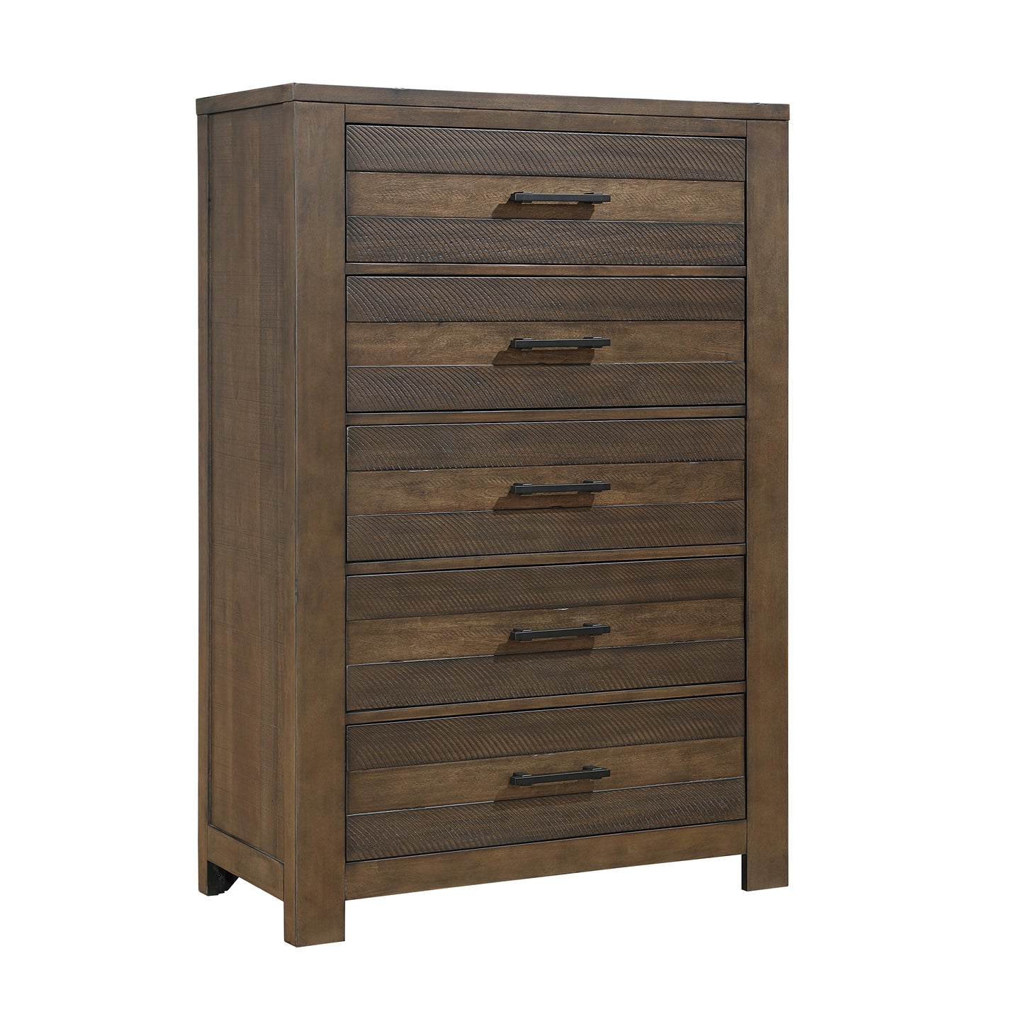 Homelegance Chest Antique Brown Conway Finish with Industrial Charm 1497-9