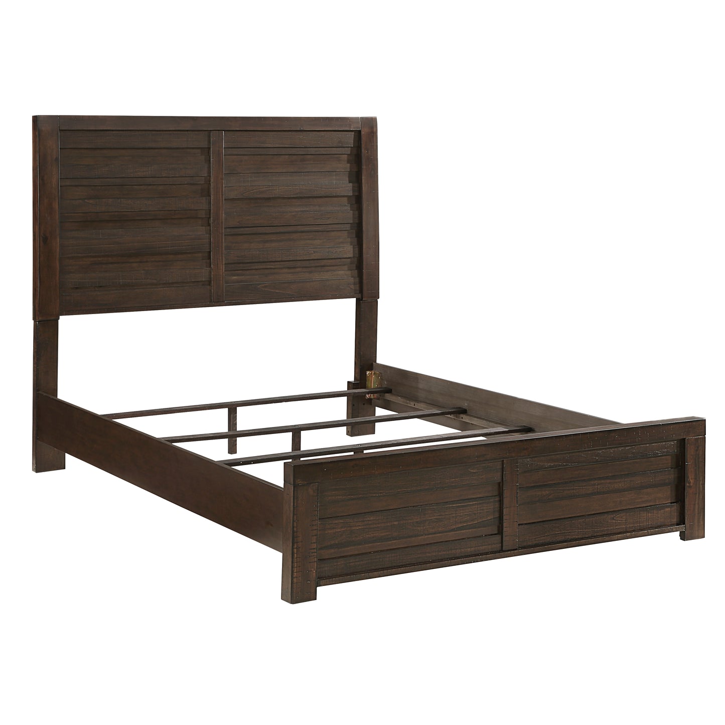 Homelegance Queen Bed Longview Dark Brown Finish 1498DB-1