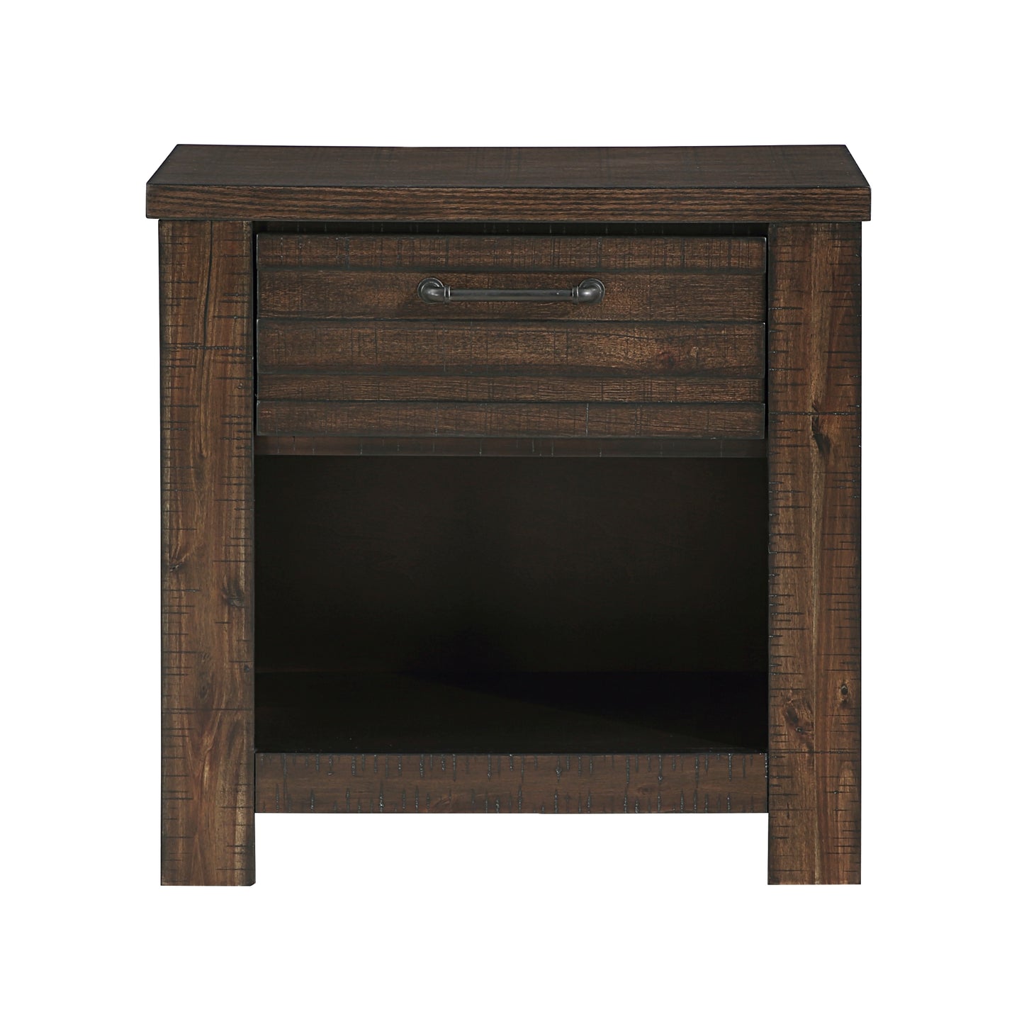 Homelegance Nightstand Longview Dark Brown Finish 1498DB-4