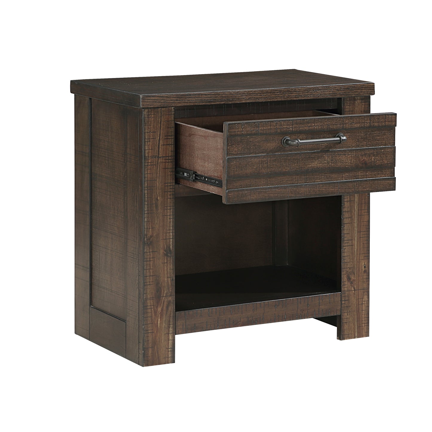Homelegance Nightstand Longview Dark Brown Finish 1498DB-4
