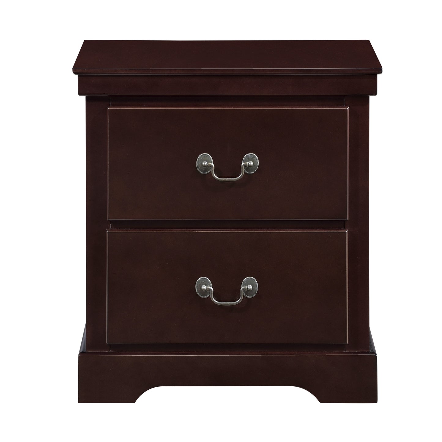 Homelegance Seabright Nightstand Cherry Finish Elegant Design 1519CH-4