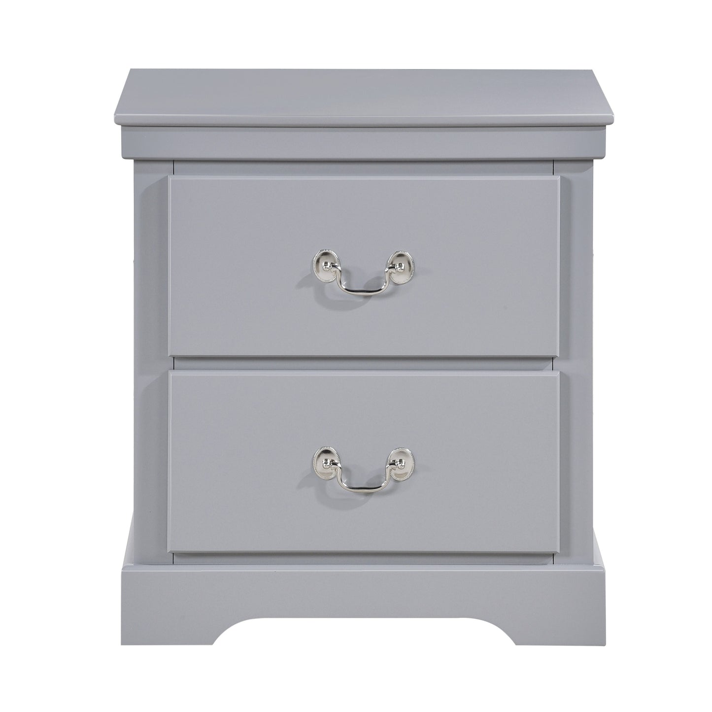 Homelegance Nightstand Seabright Gray Finish 1519GY-4