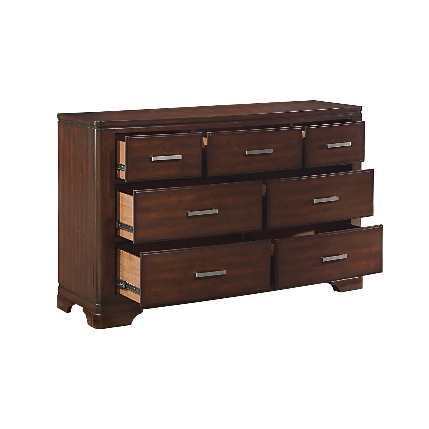 Homelegance Dresser Hudson Cherry Finish Elegant Bedroom Storage 1520CH-5