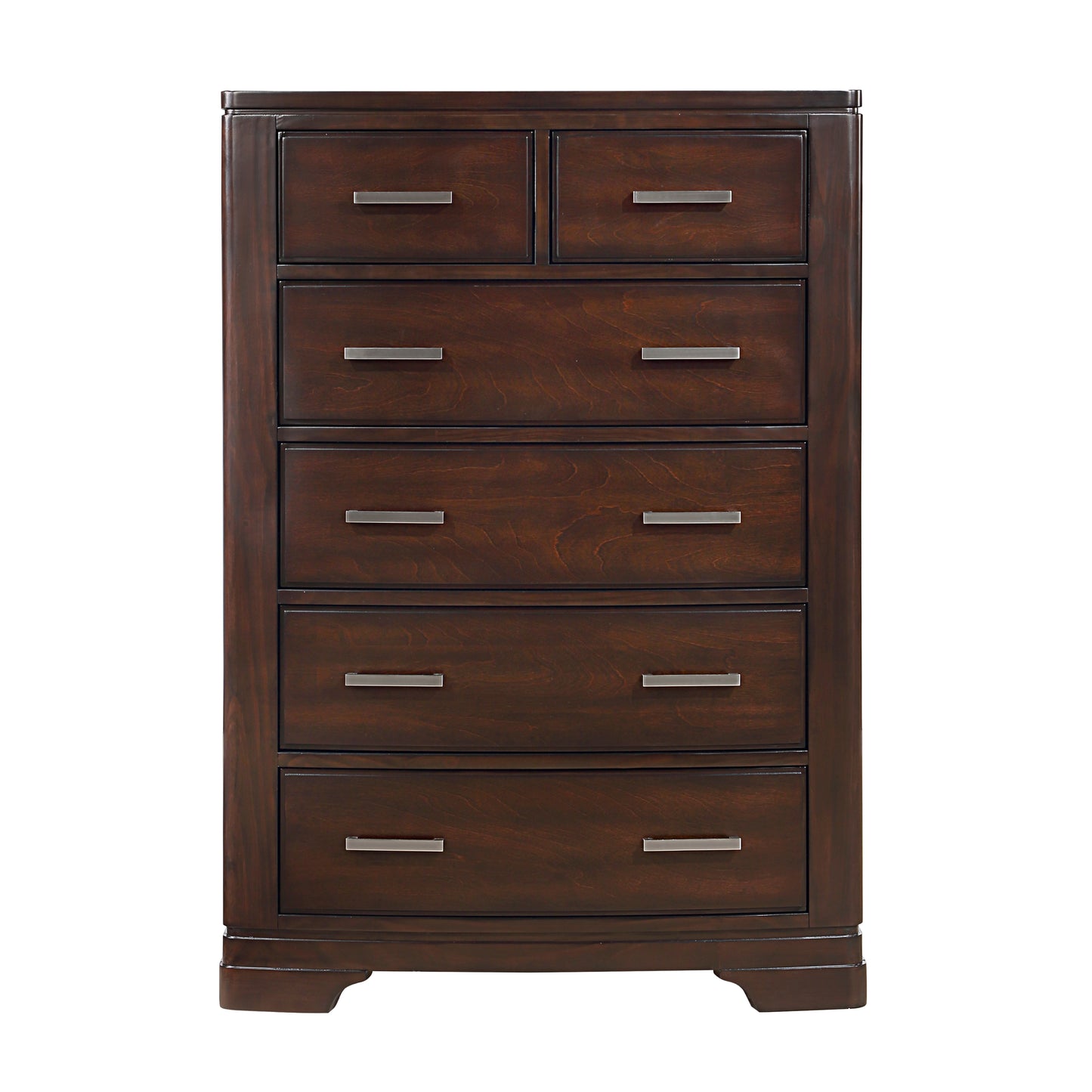 Homelegance Chest Hudson Cherry Finish Modern Design with Six Drawers 1520CH-9