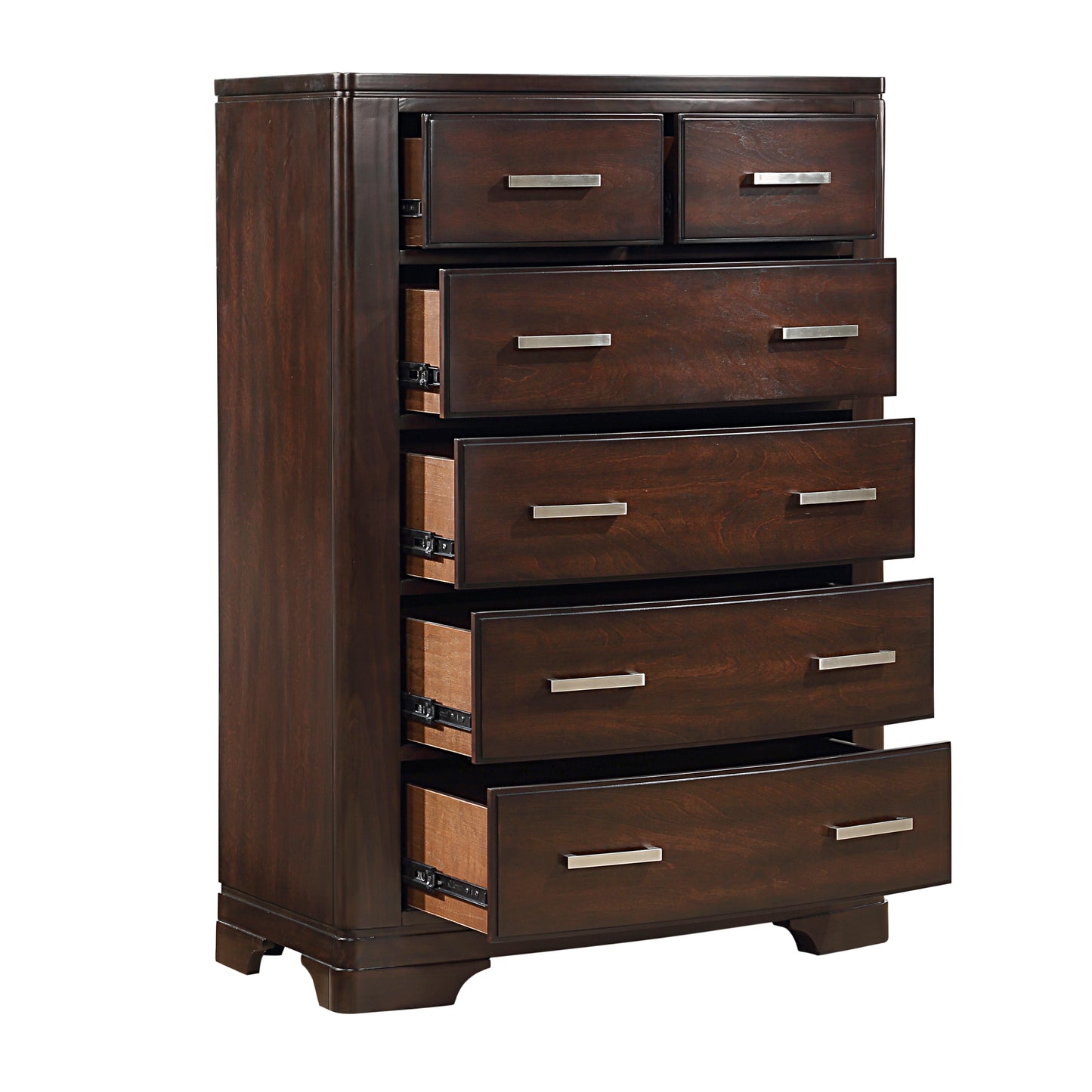 Homelegance Chest Hudson Cherry Finish Modern Design with Six Drawers 1520CH-9