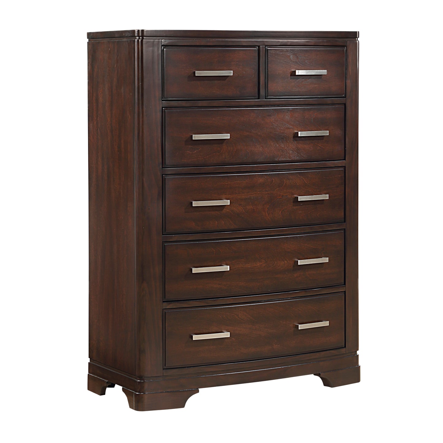 Homelegance Chest Hudson Cherry Finish Modern Design with Six Drawers 1520CH-9