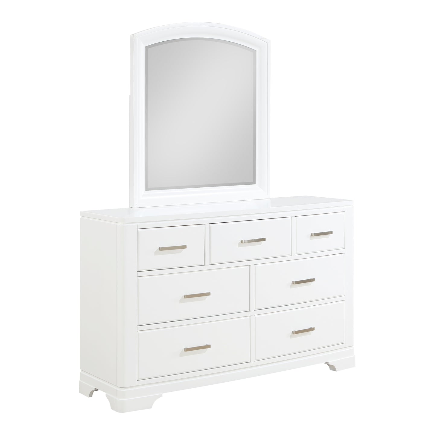 Homelegance Dresser Hudson White Finish Elegant Storage Solution 1520WH-5
