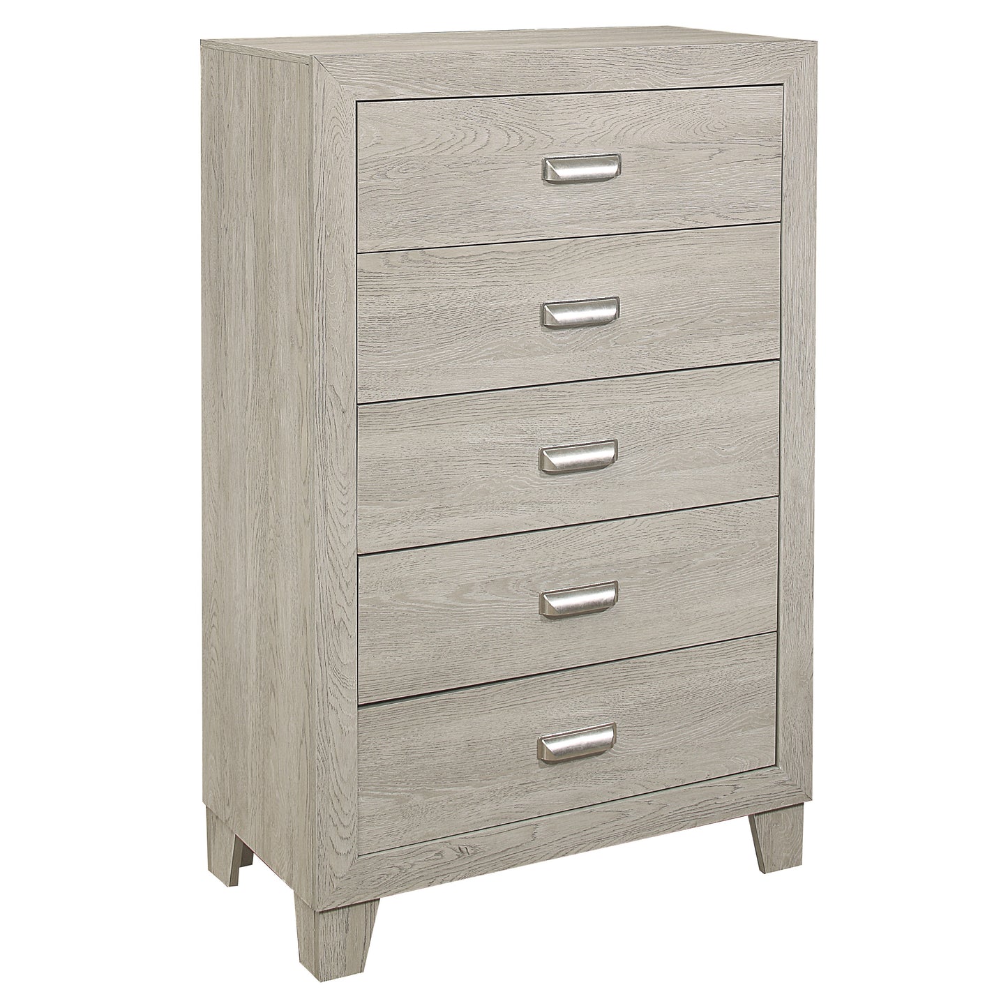 Homelegance Quinby Chest Light Brown Finish with Dovetail Drawers 1525-9