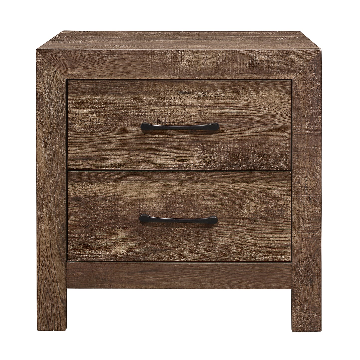 Homelegance Nightstand Corbin Rustic Brown Finish 1534-4
