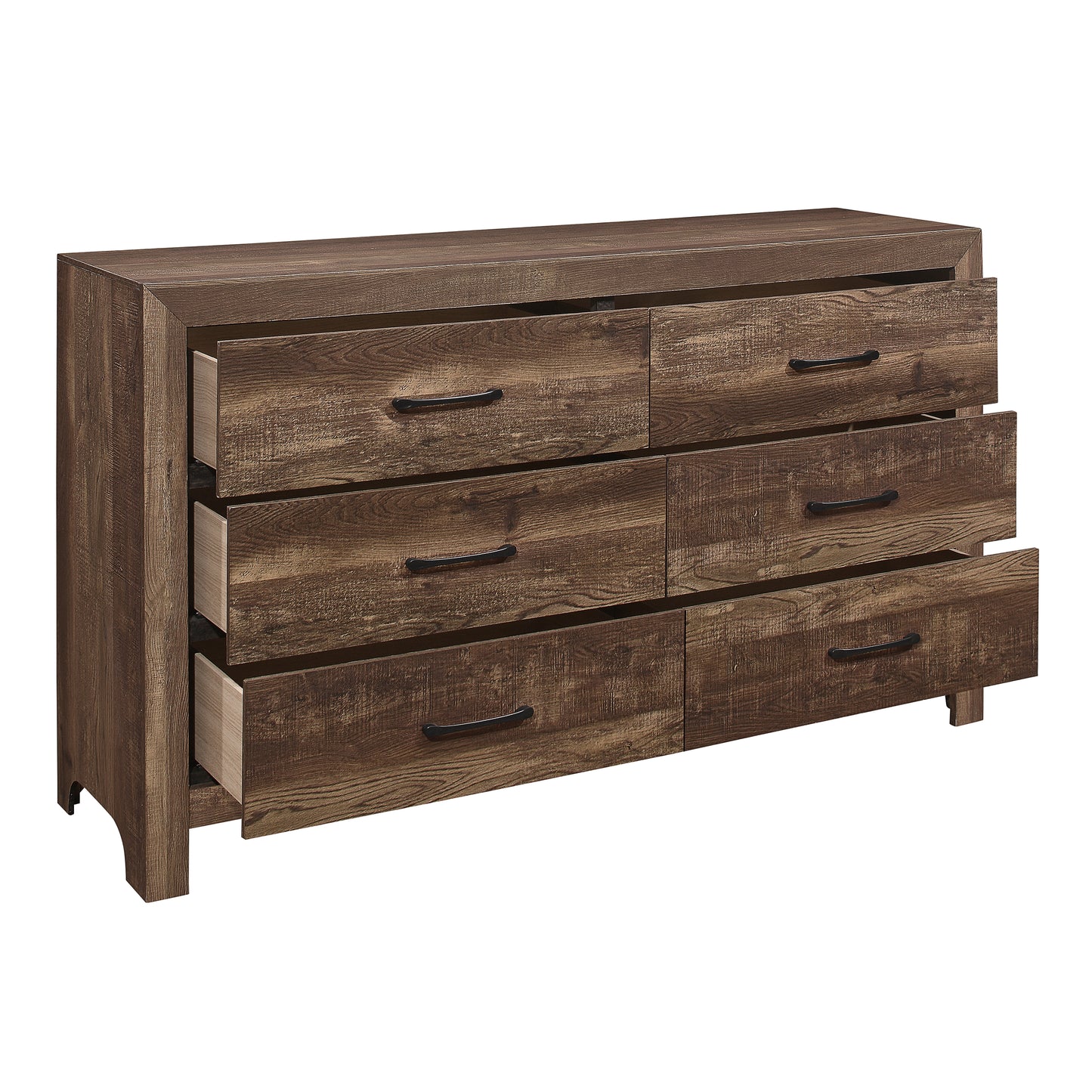 Homelegance Dresser Rustic Brown Corbin Modern Lines and Charm 1534-5