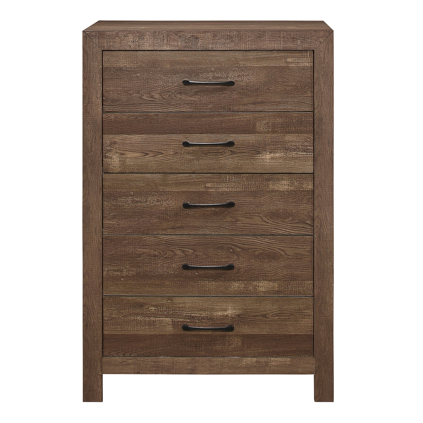 Homelegance Chest Corbin Rustic Brown Finish with Dovetail Drawers 1534-9