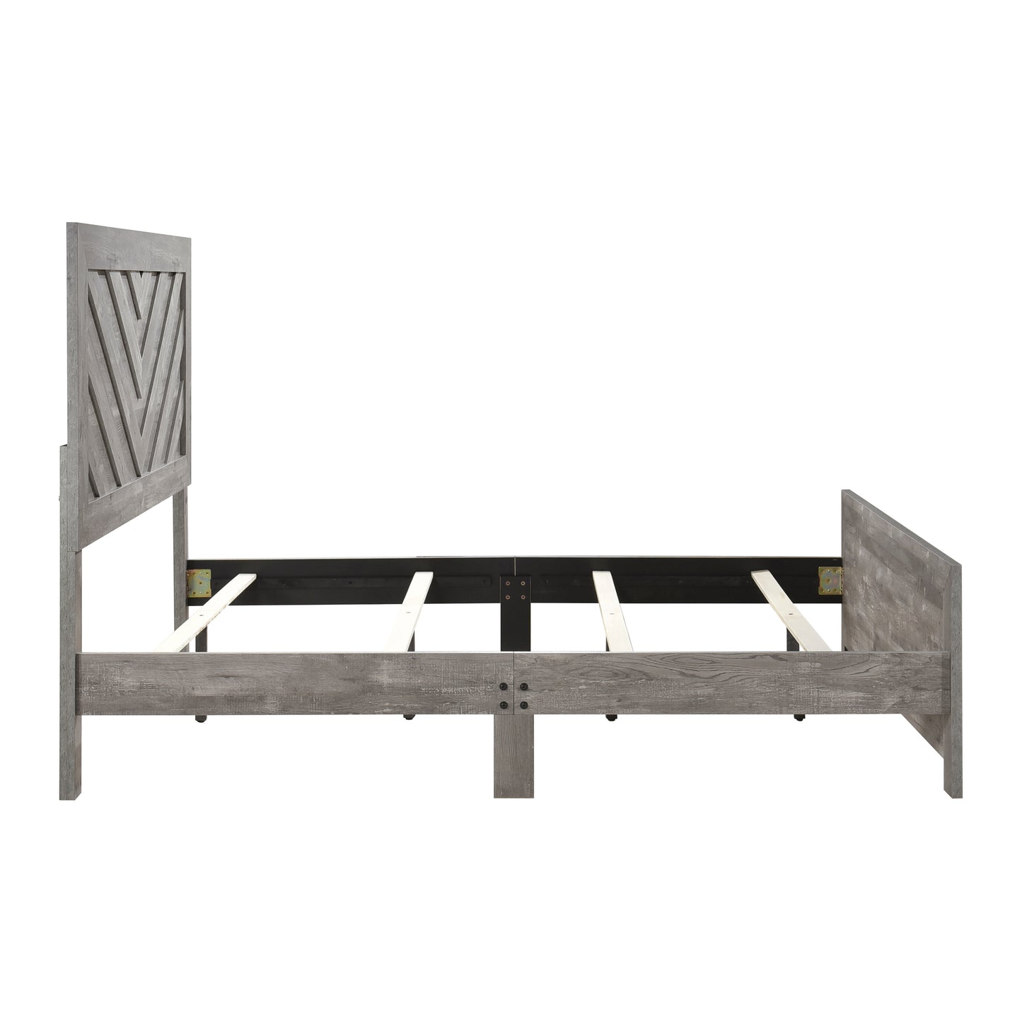 Homelegance Queen Bed in Napleton Gray Finish 1534NPGY-1