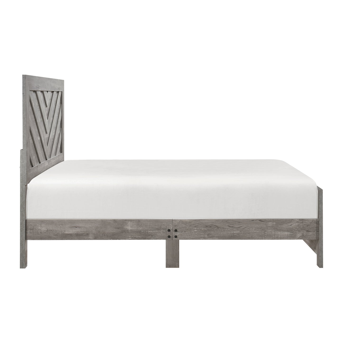 Homelegance Queen Bed in Napleton Gray Finish 1534NPGY-1