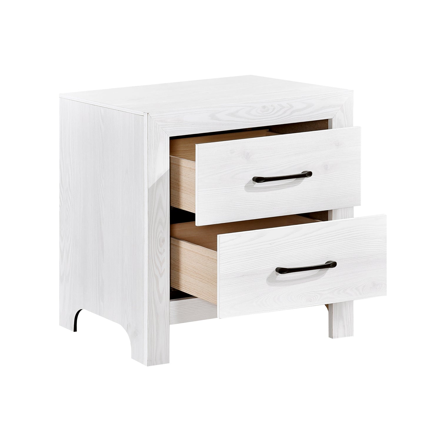 Homelegance Corbin Nightstand White Finish 1534WH-4