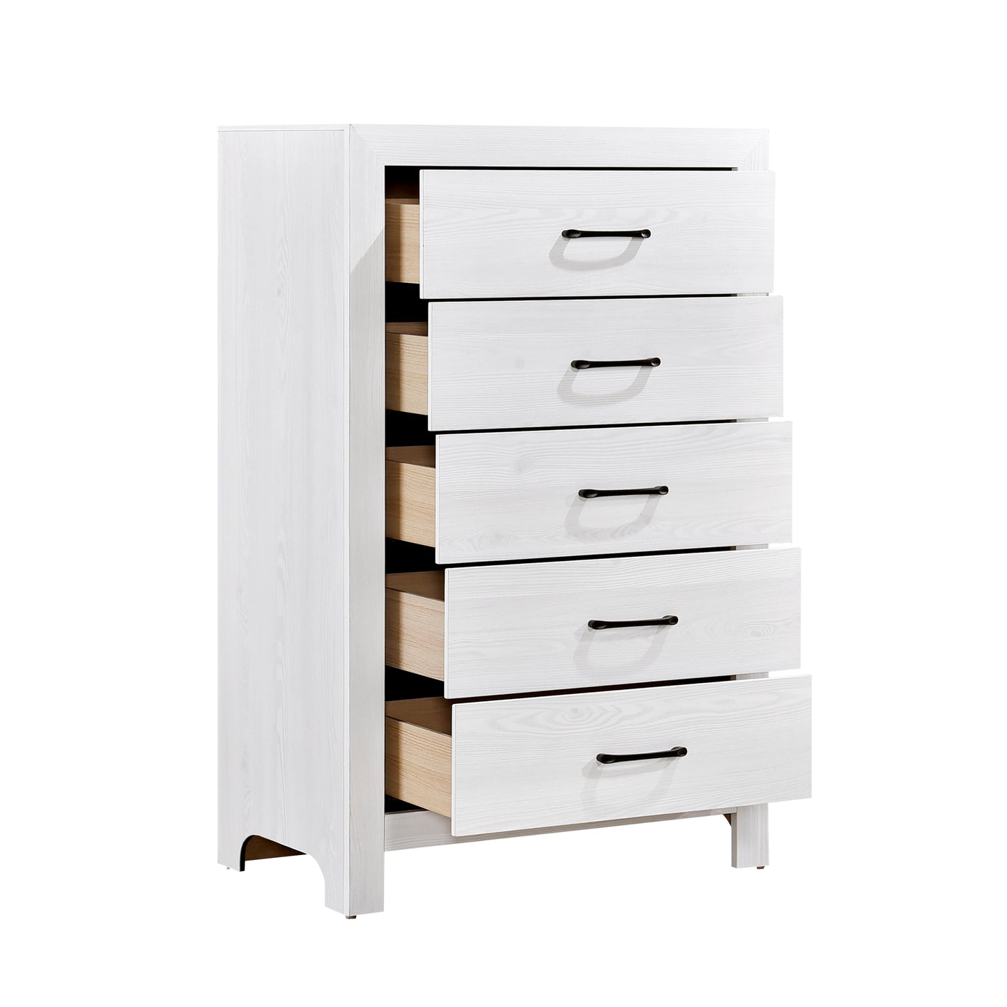 Homelegance Corbin Chest White Finish Modern Rustic Charm 1534WH-9