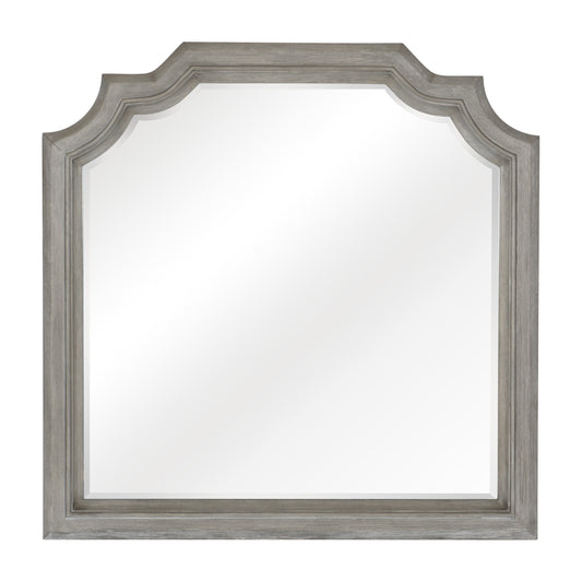 Homelegance Dresser Mirror Driftwood Gray Colchester 1546-6