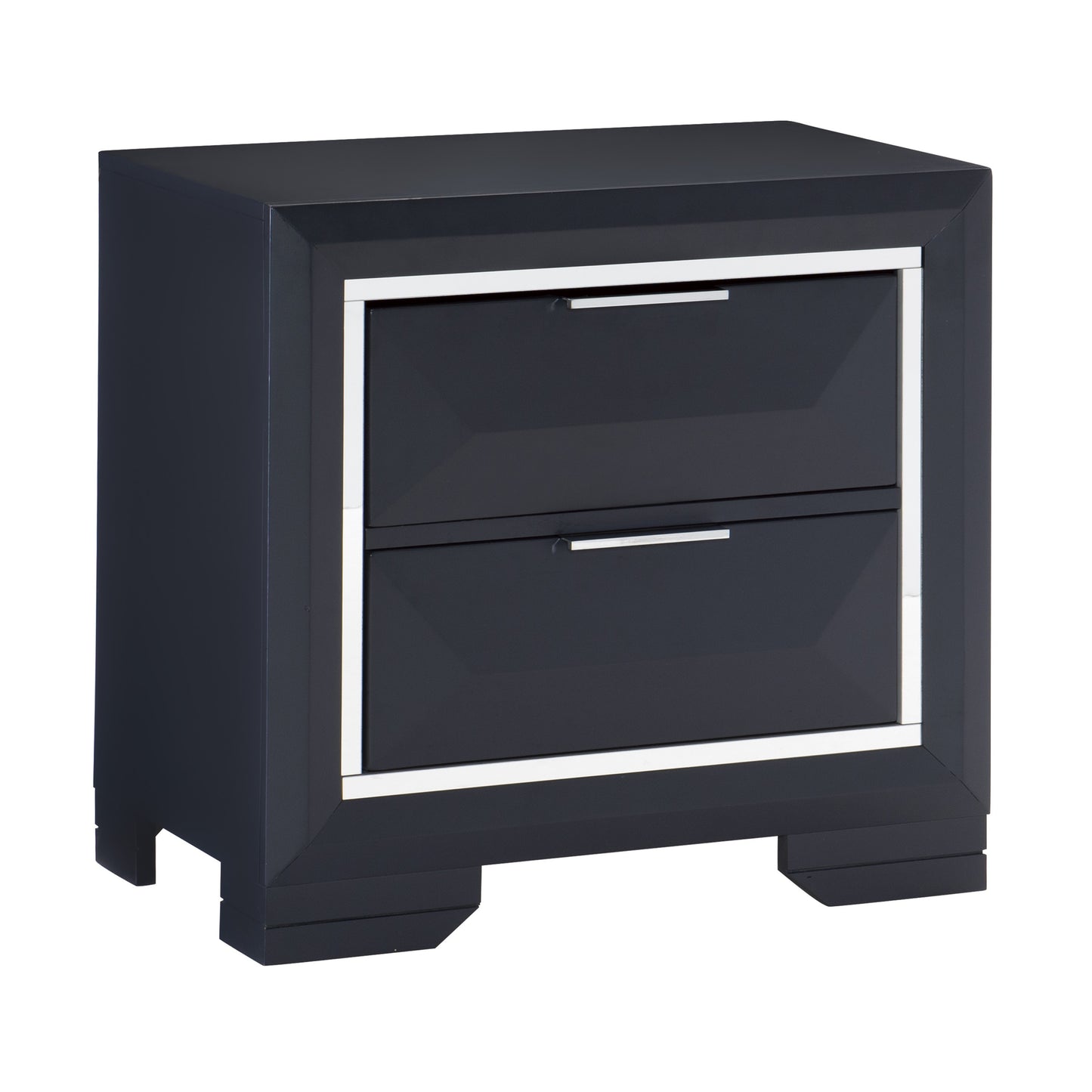 Homelegance Nightstand Rosemont Midnight Blue Finish 1553-4