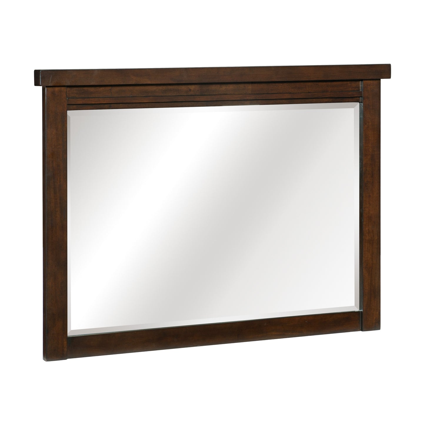 Homelegance Logandale Dresser Mirror in Rich Brown Finish 1559-6