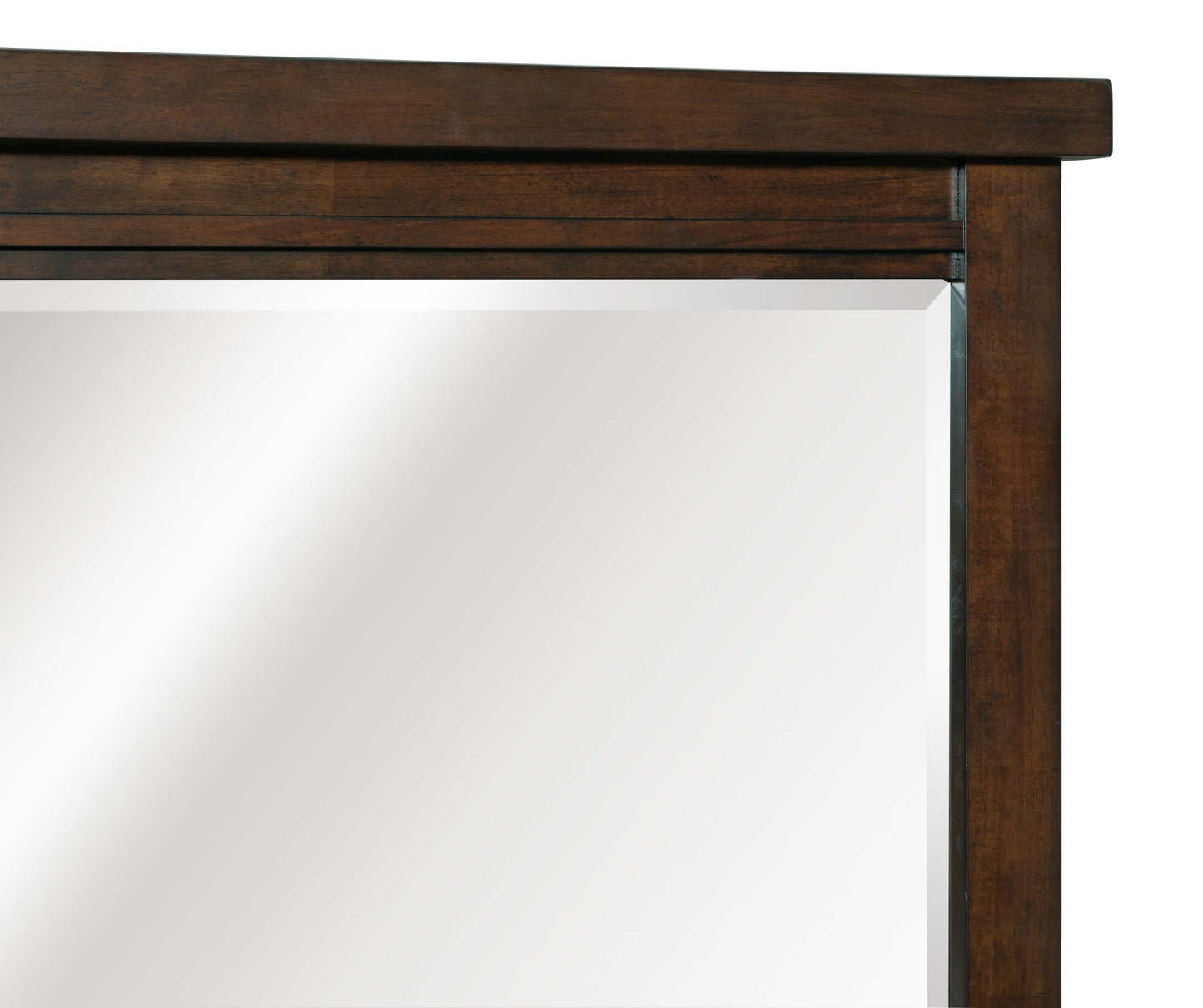 Homelegance Logandale Dresser Mirror in Rich Brown Finish 1559-6