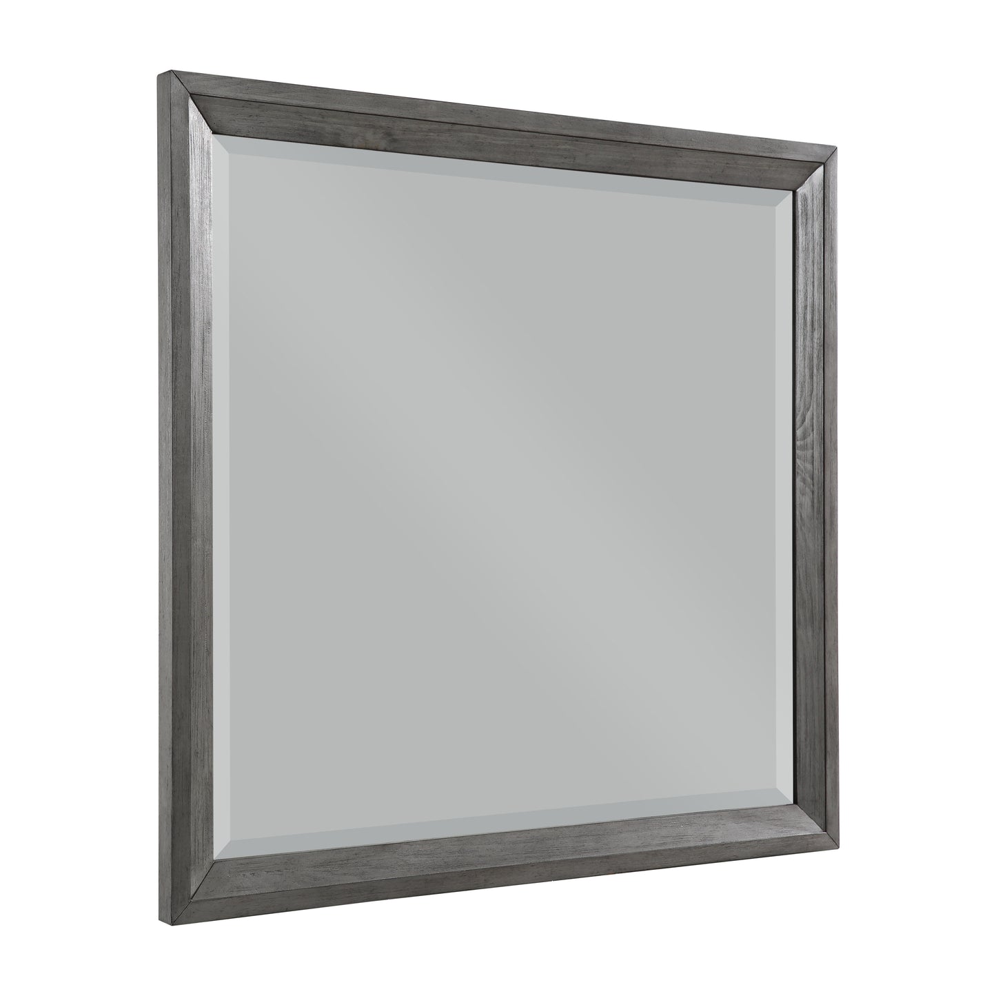 Homelegance Dresser Mirror West End Gray Wire-Brushed Finish 1566GY-6