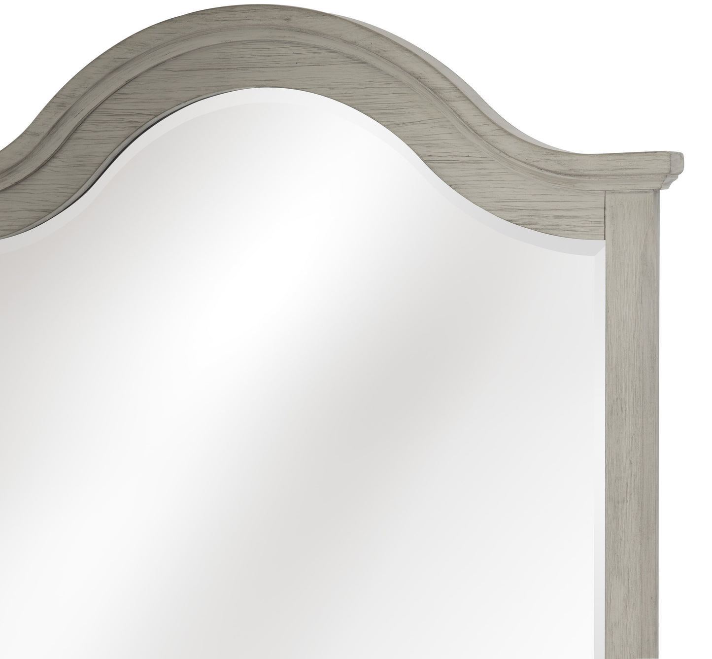Homelegance Dresser Mirror Mossbrook Light Gray Finish 1568-6