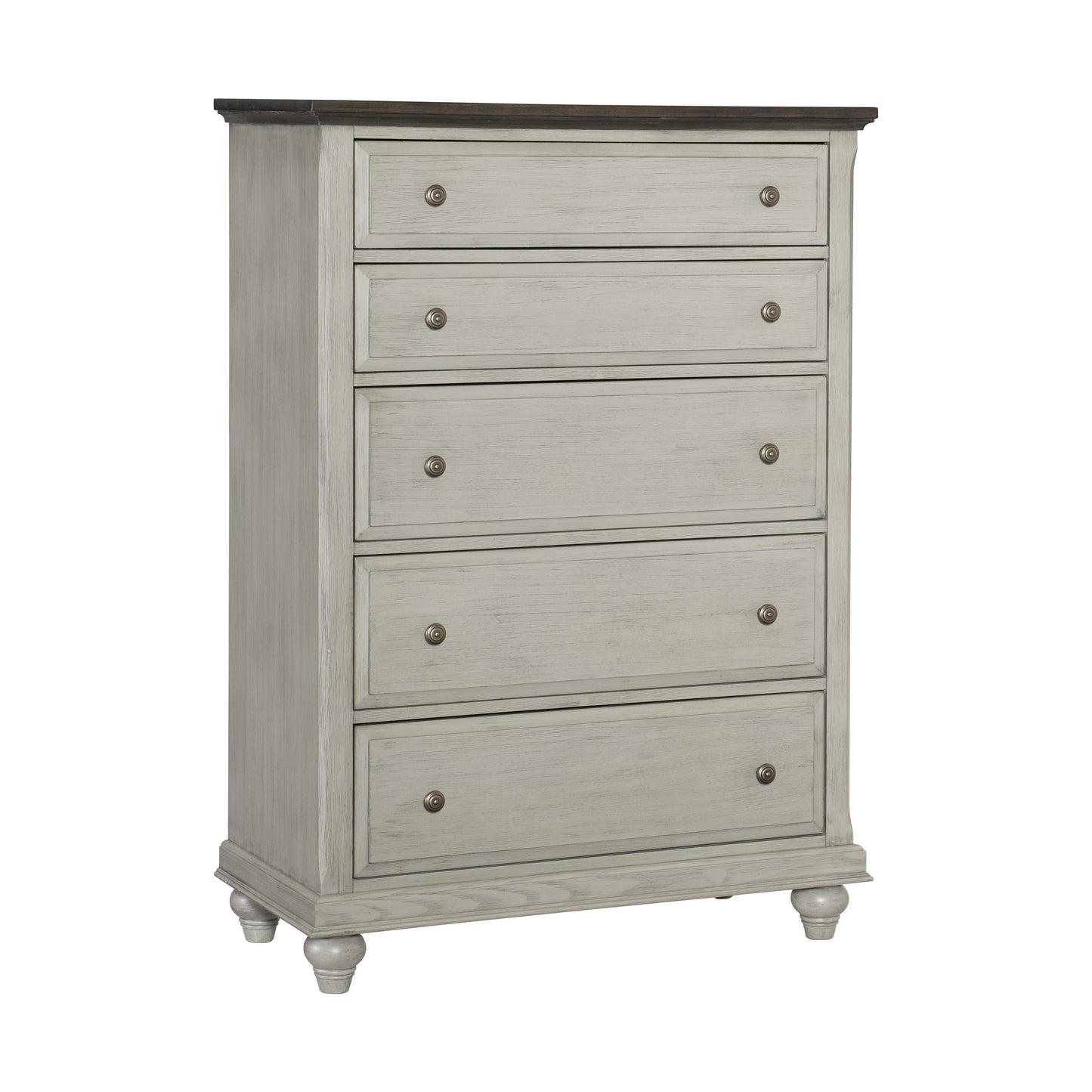 Homelegance Chest Light Gray Mossbrook Finish 1568-9
