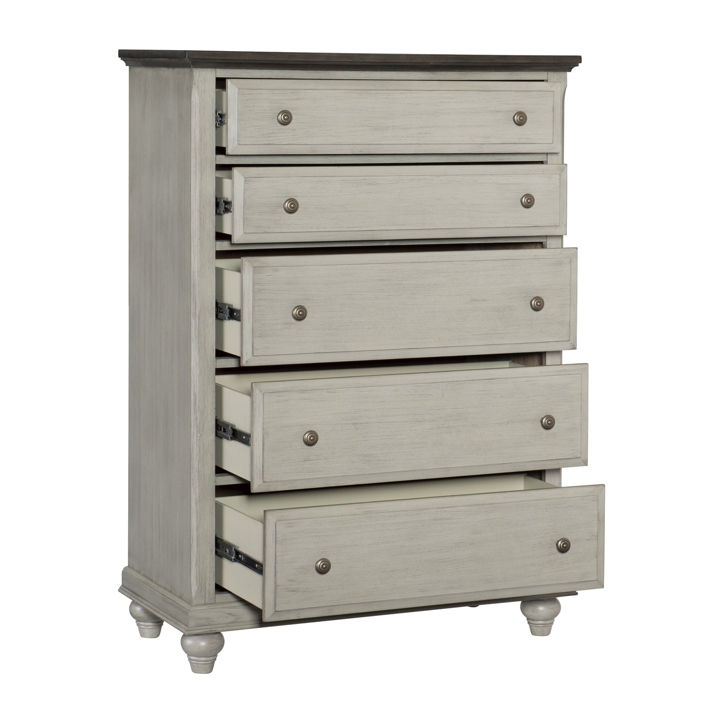 Homelegance Chest Light Gray Mossbrook Finish 1568-9
