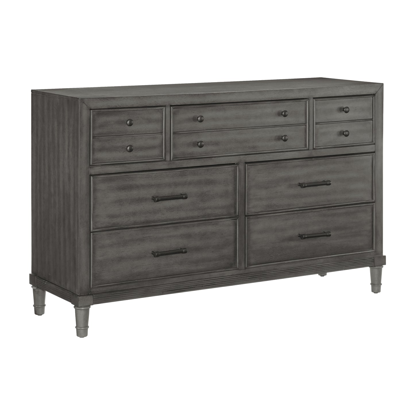 Homelegance Wittenberry Dresser Gray Finish Elegant Storage Solution 1573-5