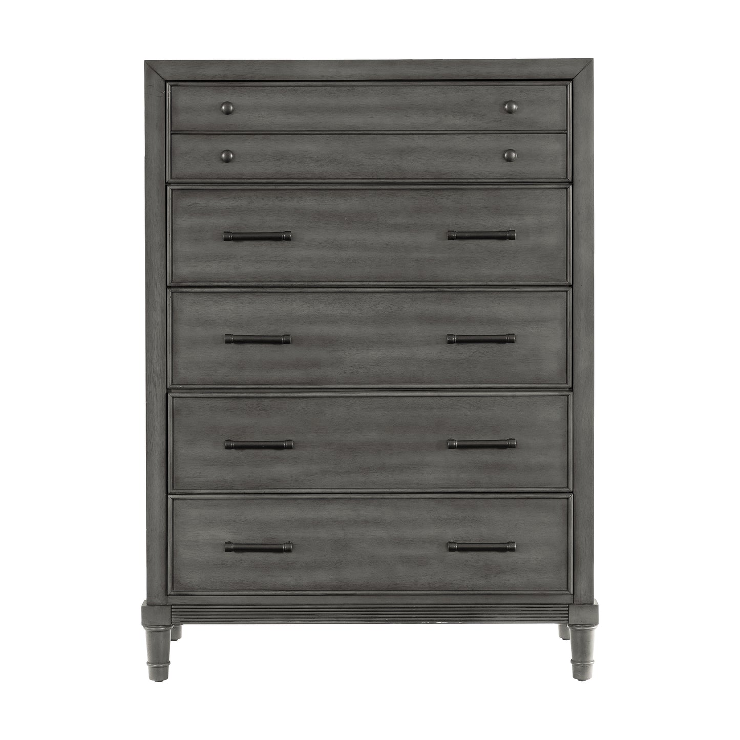 Homelegance Chest Wittenberry Gray Finish with Bronze Accents 1573-9