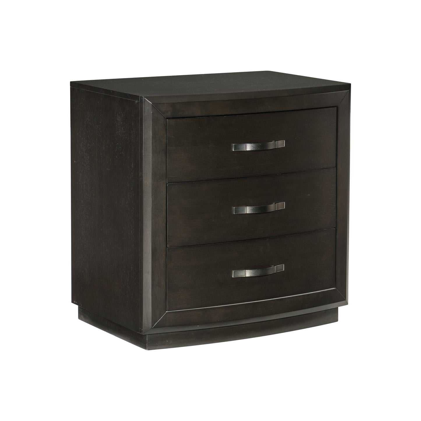 Homelegance Nightstand Hodgin Dark Charcoal Finish Elegant Bedroom Furniture 1575-4