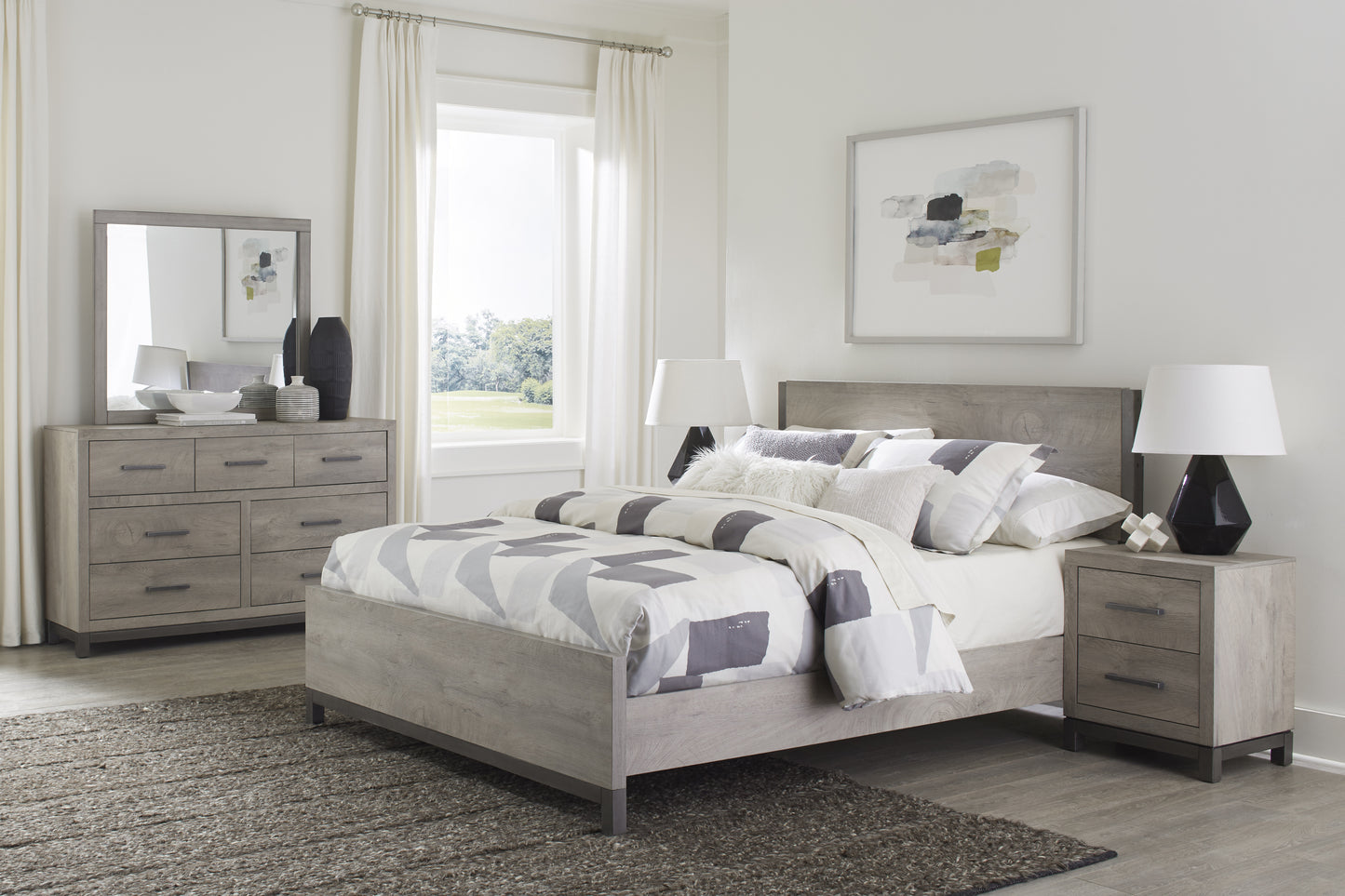 Homelegance Zephyr Dresser Light Gray Gray Finish 1577-5