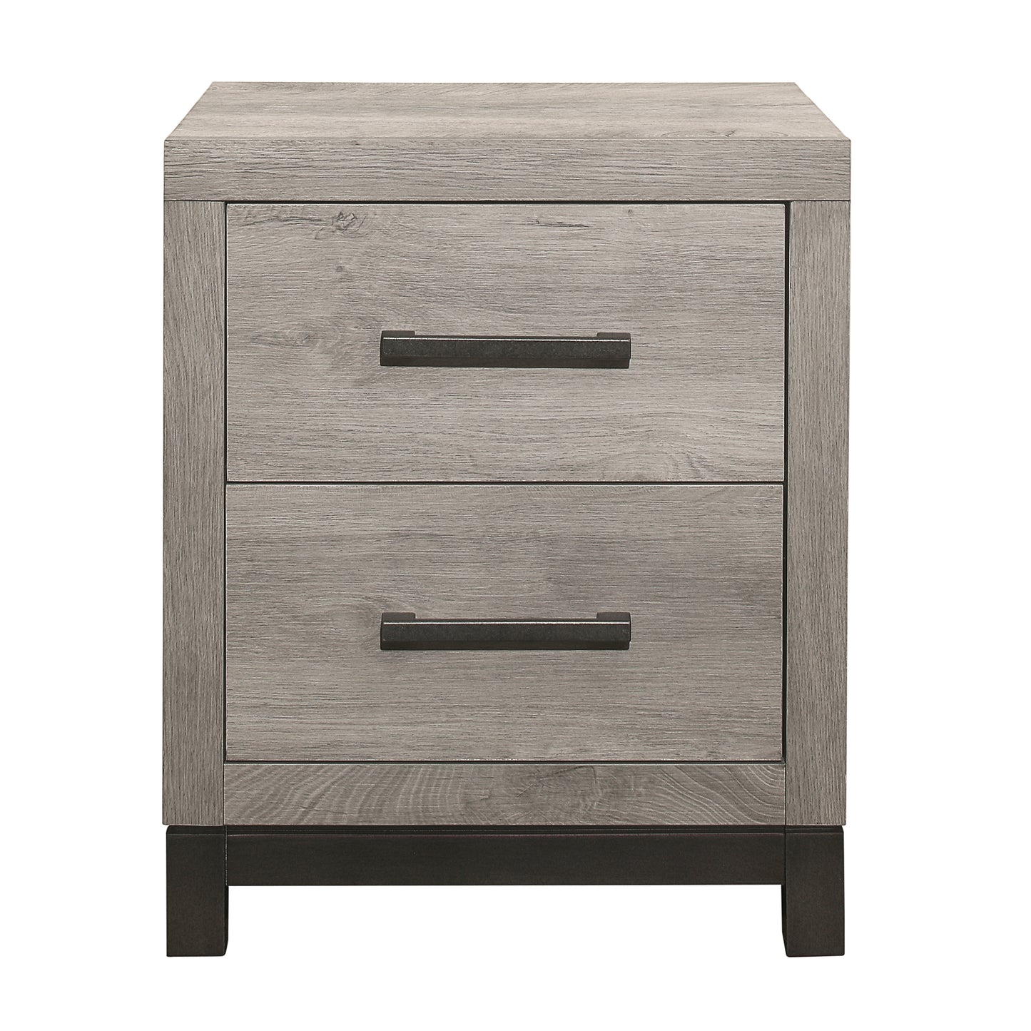 Homelegance Nightstand Zephyr Gray Finish Elegant Bedroom Furniture 1577-4