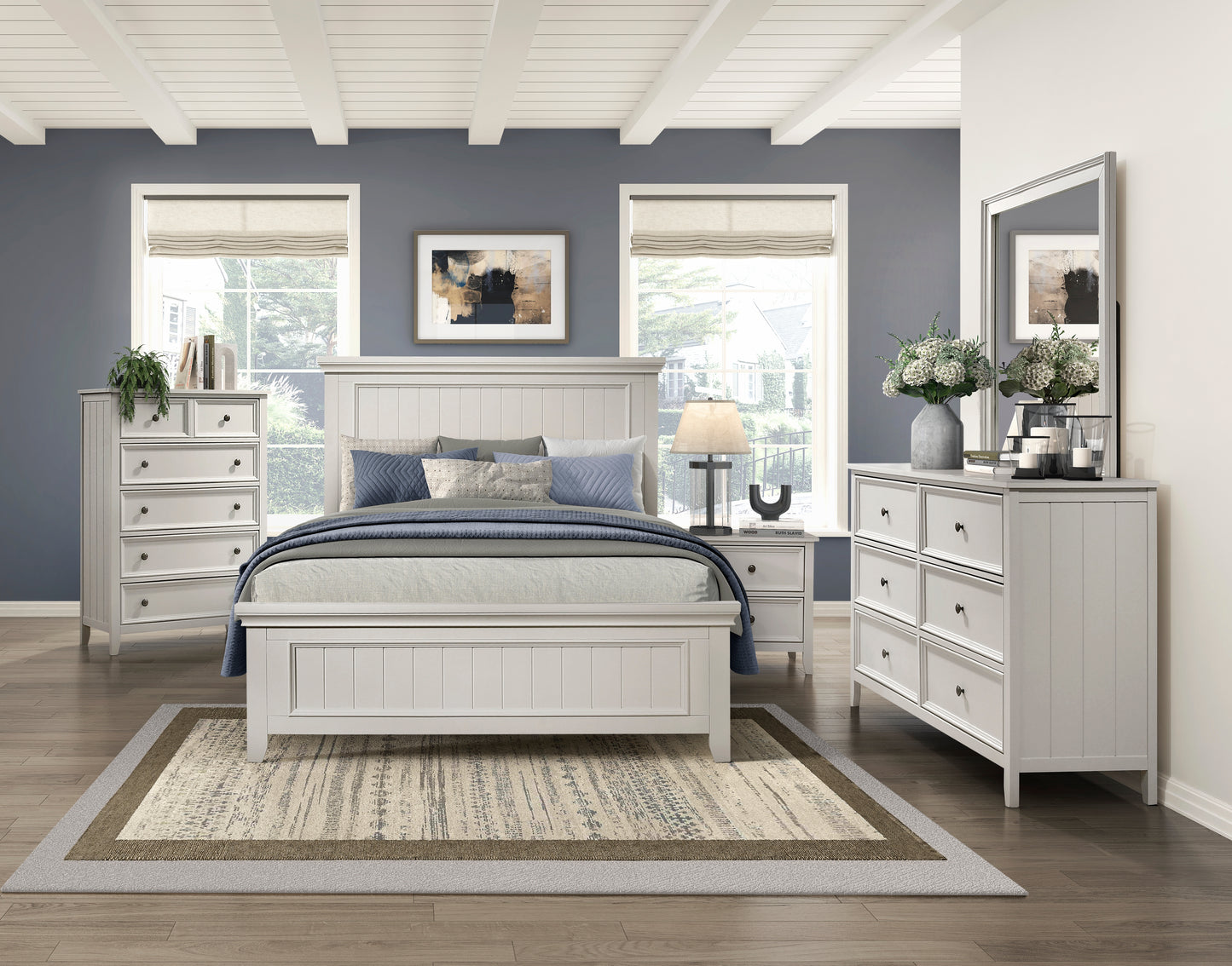 Homelegance Chest Donahue White Finish Elegant Storage Solution 1581-9