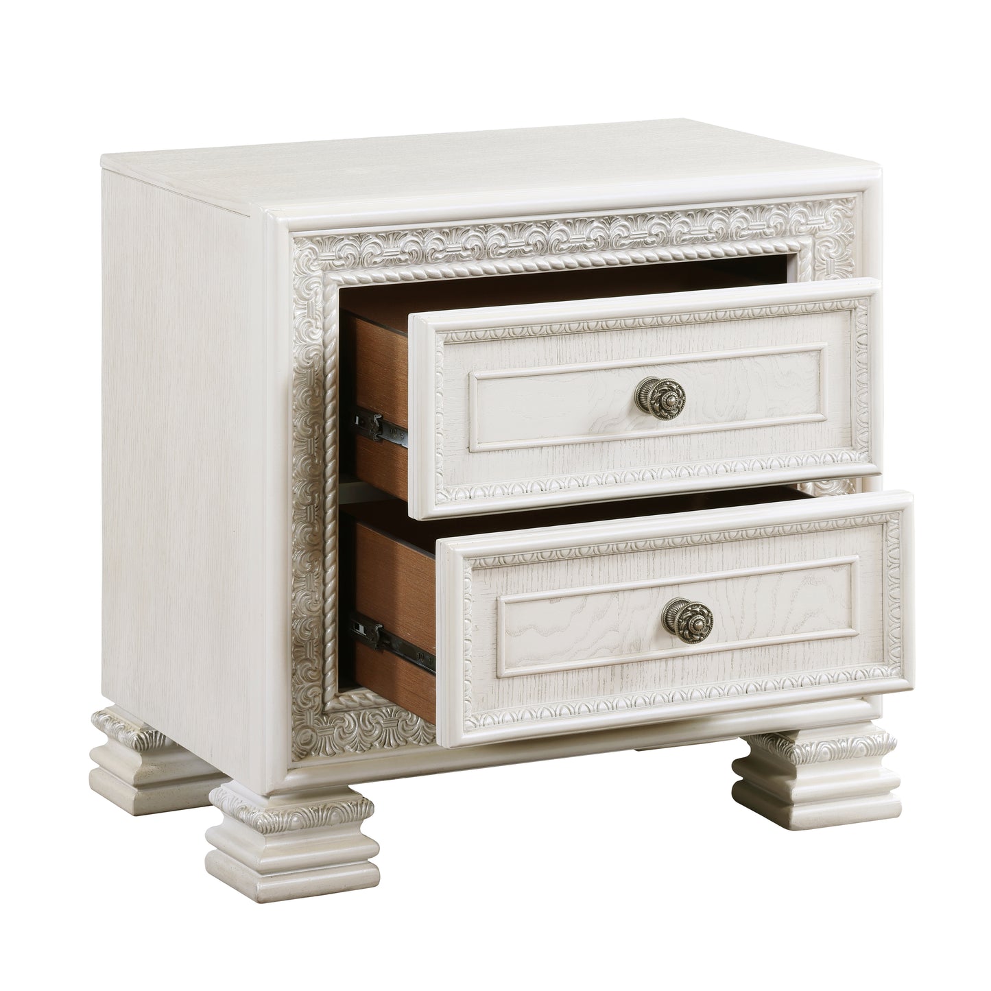 Homelegance Nightstand in Exquisite Finish 1596-4