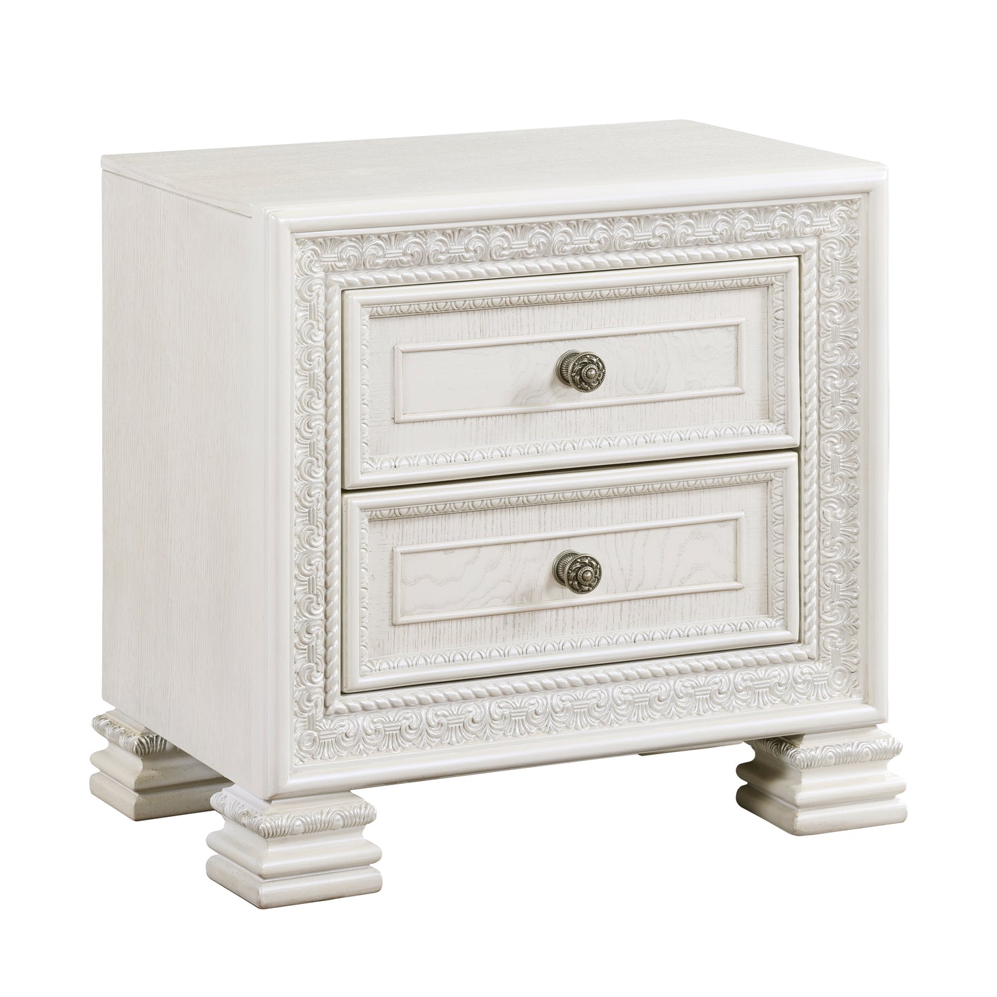 Homelegance Nightstand in Exquisite Finish 1596-4