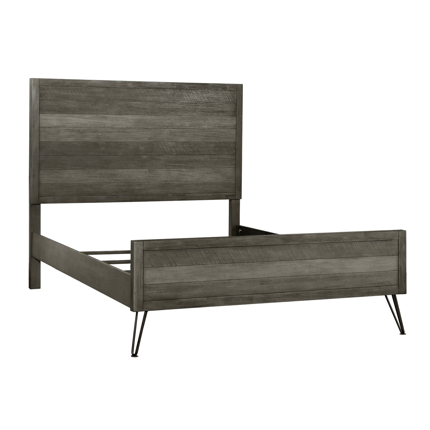 Homelegance Queen Bed Urbanite Grey Finish 1604-1