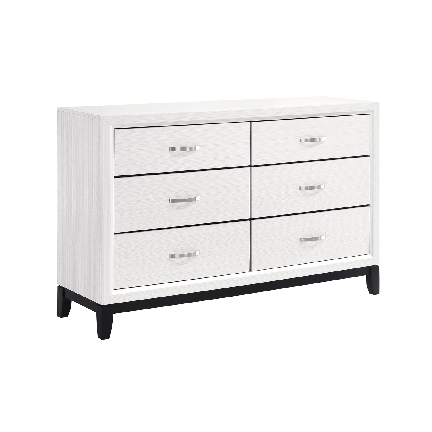 Homelegance Dresser Davi White Finish Elegant Storage Solution 1645WH-5